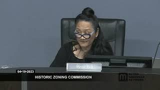 04/19/23 Historic Zoning Commission