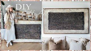 DIY CONCRETE WALL ART