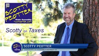 Scott Peotter CA73 - On Taxes