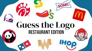 GUESS THE LOGO! [Restaurant Edition] 