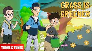 The Grass is Greener!  The Other Side Animated Music Video (feat. FUNnel Vision)