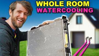 Water Cooling My House - Whole Server Room Pool Watercooling Part 2