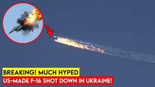 After Patriot, Russia Shoots Down US-made F-16 Fighter Jet in Ukraine!