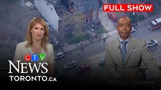 Firefighter injured battling blaze in downtown Toronto  | CTV News Toronto at Six for May. 13, 2025