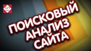 Аудит сайта  Поисковый анализ сайта. Аудит юзабилити сайта. Ошибки и советы по продвижению сайта.