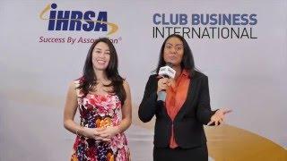 Vicki Brick, CEO of Brick Bodies visits the IHRSA Live Studio at IHRSA 2016