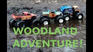 Monster Trucks Woodland Adventure!