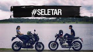 Riding buddies, Lim Yu-Beng and Nessa Anwar explore #Seletar