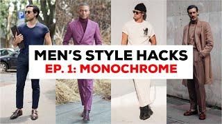 Men's Style Hacks Ep 1: Monochrome | 10 Outfits | Parker York Smith