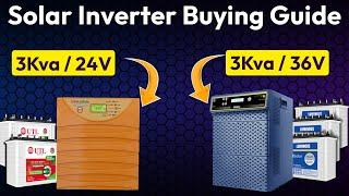 Best Solar Inverter buying guide For Home  #inverterbuyingguide