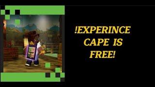 How to get Minecraft Experience Cape for free!