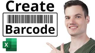 How to Create Barcode in Excel