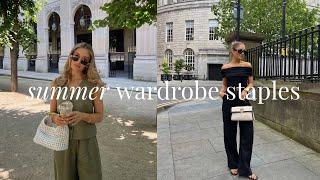 SUMMER WARDROBE STAPLES | THE MOST WORN PIECES IN MY WARDROBE RIGHT NOW