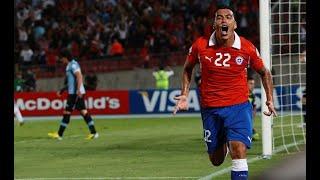 Esteban Paredes - Goles - Selección Chilena.