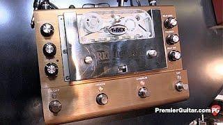 NAMM '16 - T-Rex Effects Replicator Analog Tape Echo Demo