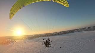 Merry Christmas Paramotor Flight!