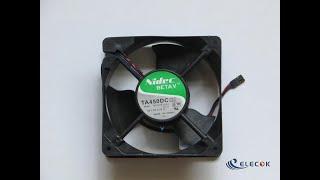 TA450DC B34578-26G1 48V 0.25A 3wires Cooling Fan Used