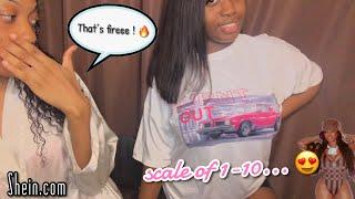 My Sister Rates My Shein Clothes  | Shein.com | SISTER TAG 