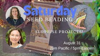 Saturday Seed Beading! Surprise Project! with Guest Stacie Hecht