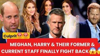 "IF YOU COME FOR OUR BOSSES WE COME FOR YOU" DUCHESS MEGHAN&HARRY FORMER&CURRENT STAFF BREAK SILENCE