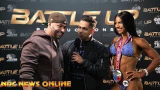 2024 NPC Battle of Texas Overall Bikini Winner Dayna Darcy Interview by Freedy Naidu