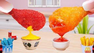 Best Of Food Recipe | Miniature Cooking CHEETOS Fried Chicken Cream Cheese  Delicious Miniature