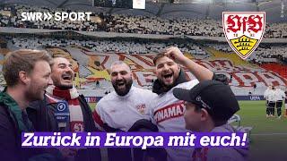 Nach 5334 Tagen endlich wieder Champions League-Euphorie in Stuttgart! DEIN VfB #125 | SWR Sport