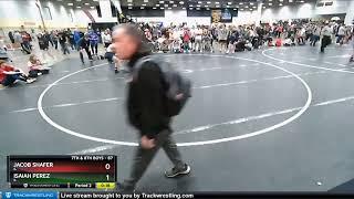 87 Lbs Cons. Round 4 - Isaiah Perez, IL Vs Jacob Shafer, IL 6c83