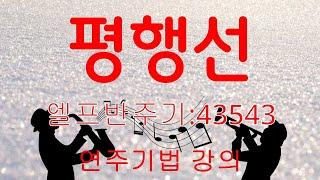 평행선(엘프반주기:43543)연주기법강의