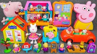 93 Minutes of Satisfying ASMR Unboxing | Adorable Peppa Pig Activity House Toys Collection