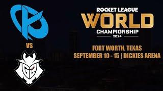 KCorp vs G2 Stride | Final Day | Rocket League World Championship 2024