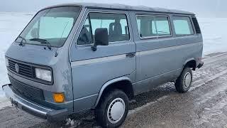 We Picked Up Another Vanagon Syncro.  Volkswagen Syncro Transporter T3.