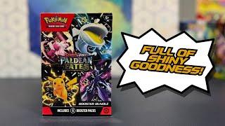 Opening Pokemon Paldean Fates Booster Bundle!