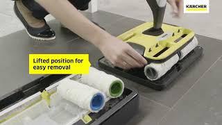 How to clean and store my Karcher FC7 Cordless hard floor cleaner