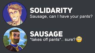 MythicalSausage Gives Solidarity His PANTS..