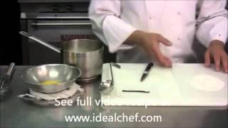 How to Make Creme Anglaise by idealchef.com