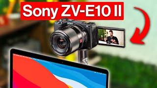 Use the Sony ZV-E10 II as a 4K Webcam with ONE Cable!