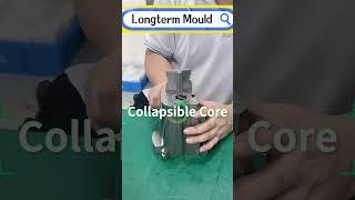 Longterm Mould inspects dimensions and quality during core manufacturing. #CollapsibleCore #molding