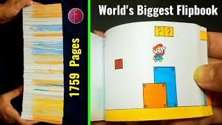 Super Mario Flipbook - World's Biggest Flipbook - Mr Flip