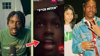 Lil Yachty just went live & crashed out on Mitch & Karrahboo...