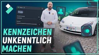 Kennzeichen unkenntlich machen | Wondershare Filmora Tutorial