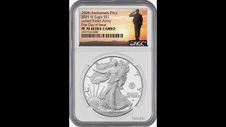 Why'd The US Mint Lower The HHOL For The 250th Anniversary US Army 2025 W ASE 1 Oz Proof Coin?‍️