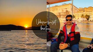 LAKE PICHOLA UDAIPUR BOATING | BEST SUNSET EVER | TIMING , PRICE , TICKET POINT , BOATING | DAY 01 |