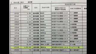 気になるなら選挙運動用収支報告書を請求するとよい