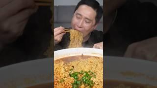 신라면 8개 매운 김치 먹방 면상호