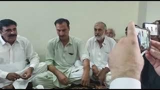 Raja Aftab or Ustad farooq khan Aseel party meating part 1