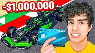 I Spent $1,000,000 On Roblox F1