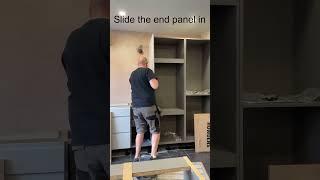 Watch this #installation of #Howdens end panels using this #diy #hack by Gavin Tutton Carpentry!
