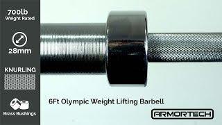 6ft Olympic Lifting Barbell