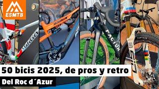 50 bikes 2025, from pros and retro of Roc d'Azur